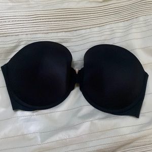 Victoria’s Secret Black Strapless Bra